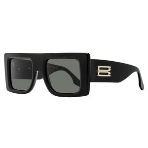 Victoria Beckham B-Monogram Rectangle Sunglasses VB677S 001 Black 51mm
